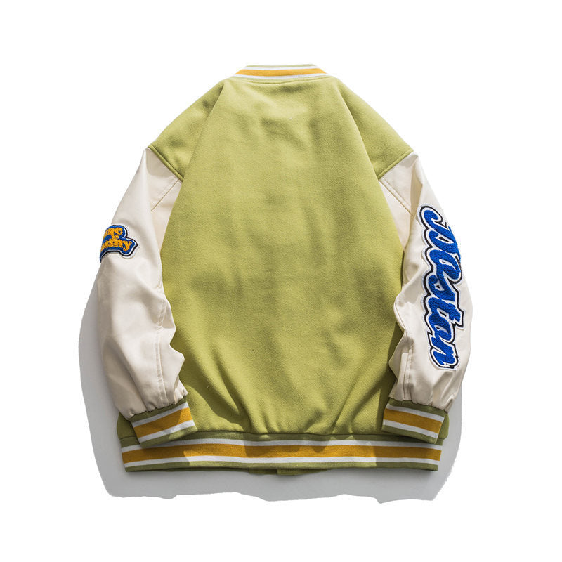 PureFusion Fashion Contrast Patchwork Jacket Men’s