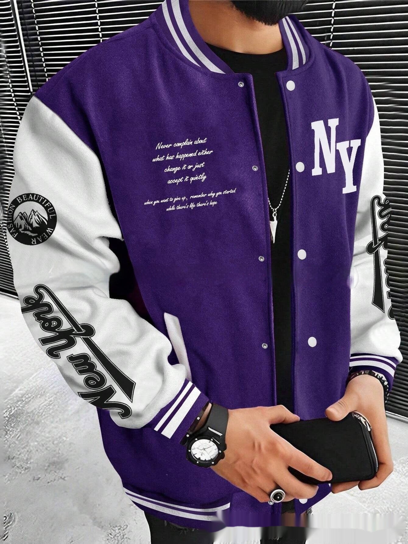 PureFusion Men’s Baseball Uniform Jacket