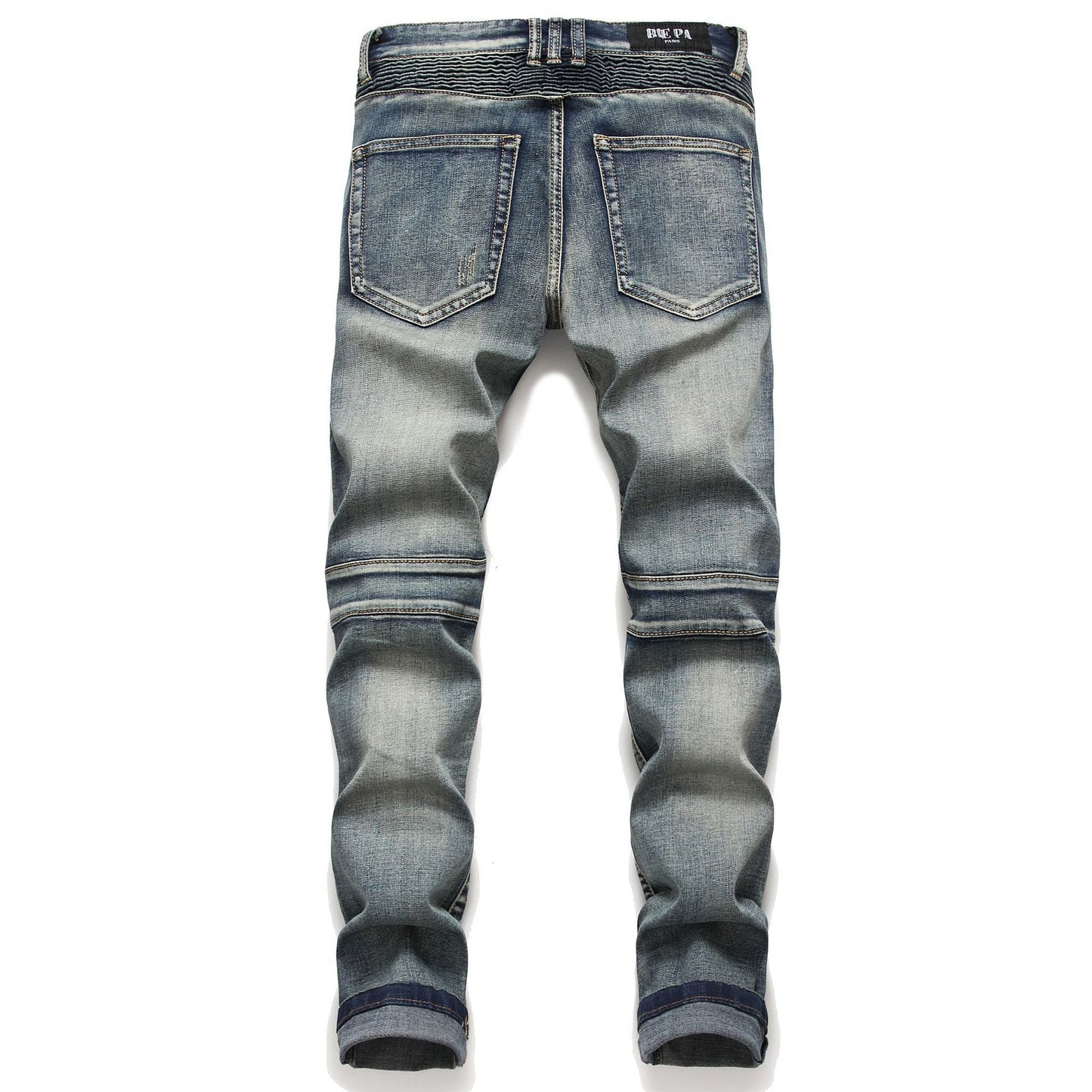 PureFusion Retro Patch Elastic Straight Skinny Jeans