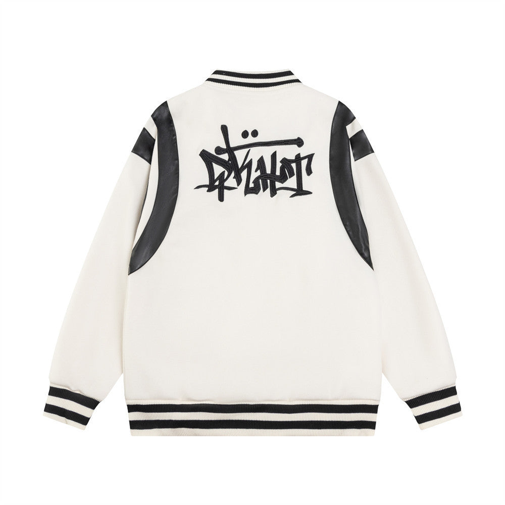 PureFusion Men’s Letter Embroidered Jacket