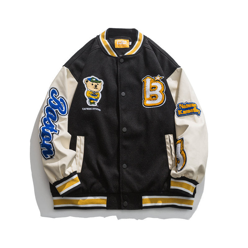 PureFusion Fashion Contrast Patchwork Jacket Men’s
