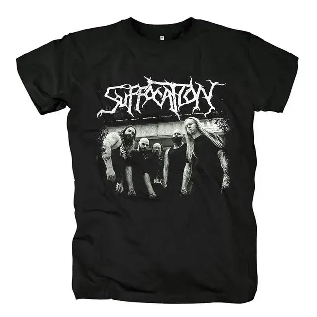 PureFusion Men's Black Graphic T-Shirt