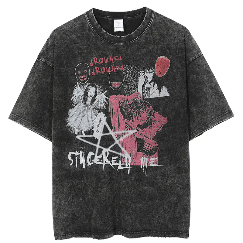 Men’s Washed Vintage T-Shirt