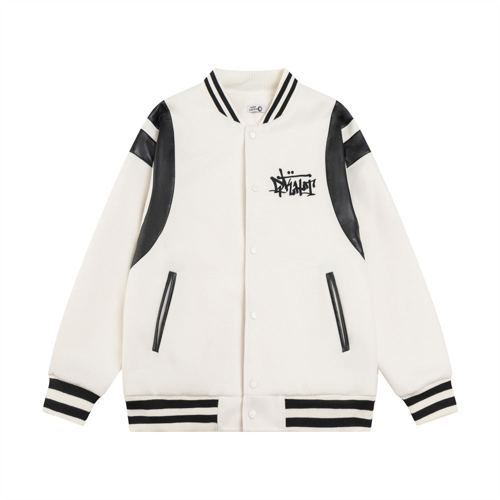 PureFusion Men’s Letter Embroidered Jacket