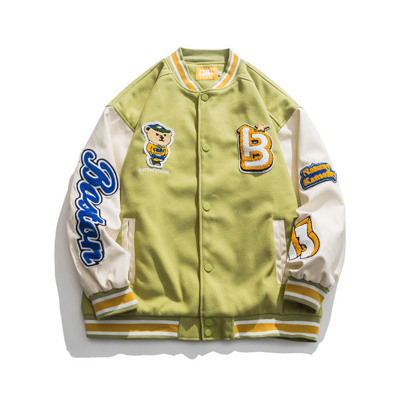 PureFusion Fashion Contrast Patchwork Jacket Men’s
