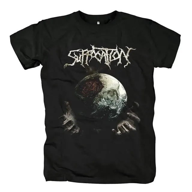 PureFusion Men's Black Graphic T-Shirt