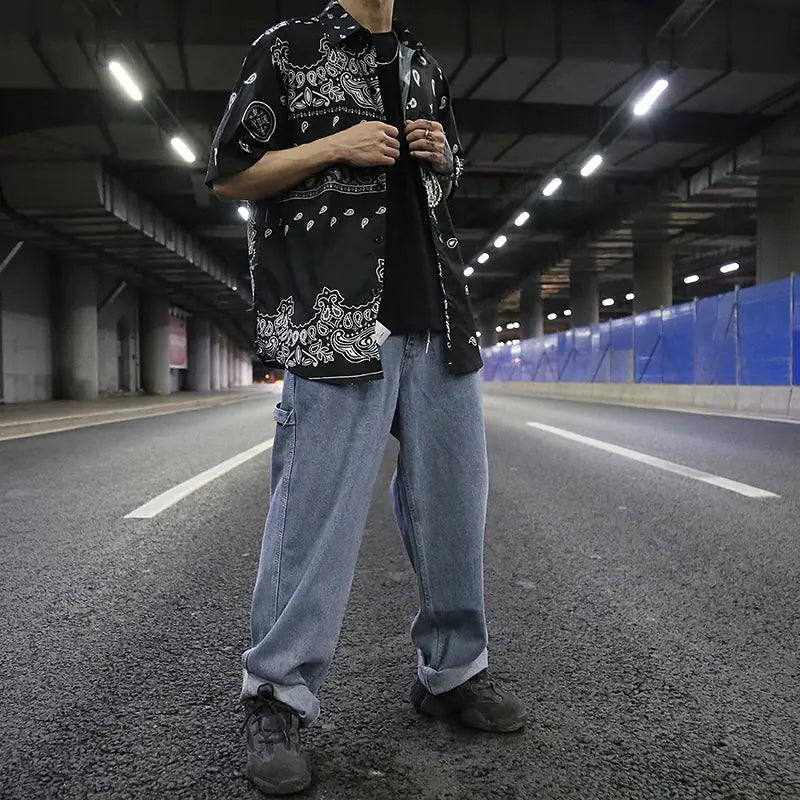 Summer Hip-Hop Shirt for Men