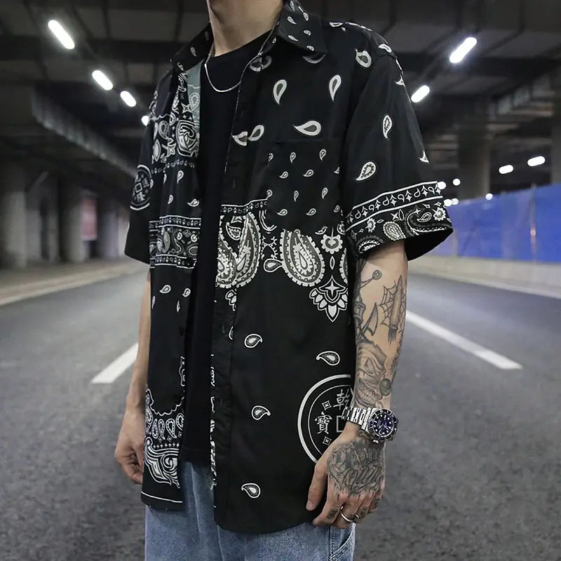 Summer Hip-Hop Shirt for Men