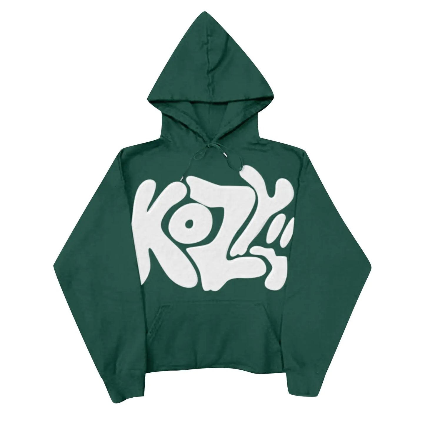 Kozy Green Oversized Hoodie
