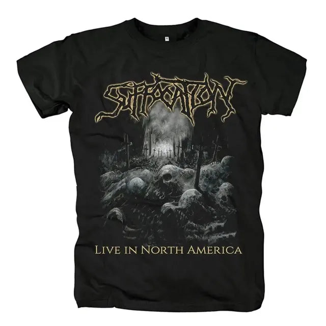 PureFusion Men's Black Graphic T-Shirt