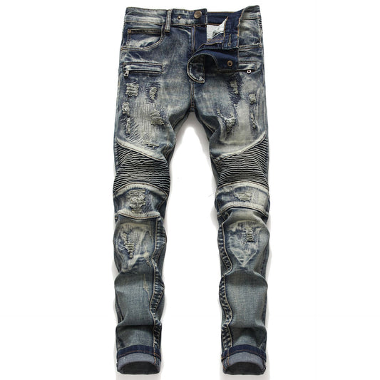 PureFusion Retro Patch Elastic Straight Skinny Jeans