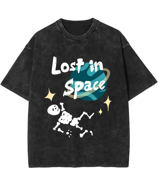 Purefusion Men’s Oversized Cotton T Shirts Graffiti (M)