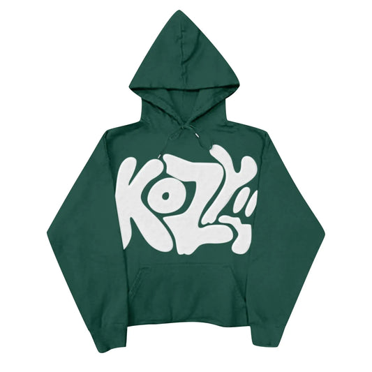 Kozy Green Oversized Hoodie